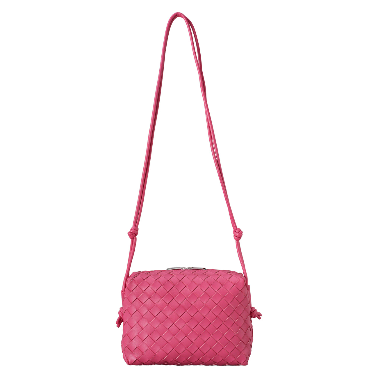 BOTTEGA VENETA(USED)보테가베네타 루프 카메라백 핑크